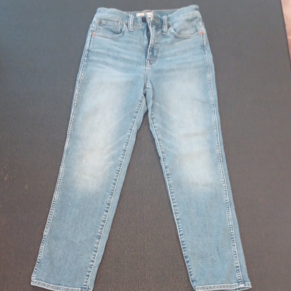 Madewell Light Blue Straight Jeans